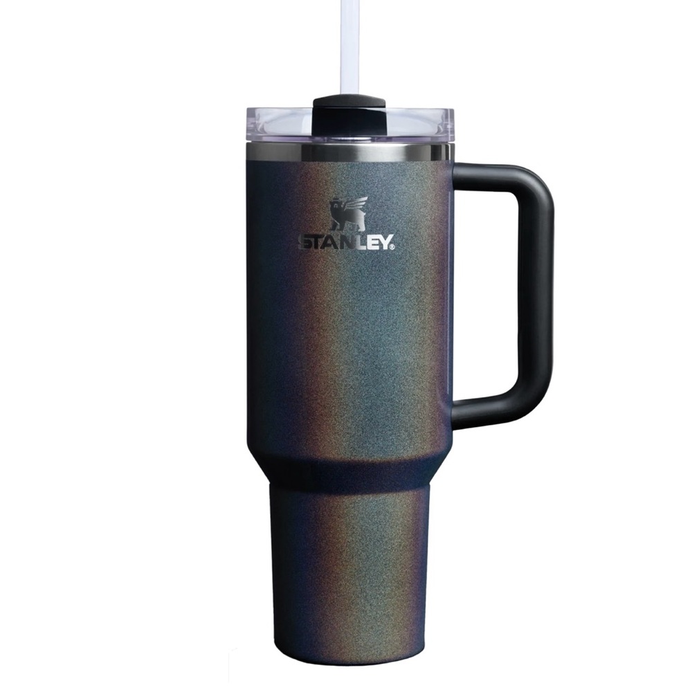 Two STANLEY MIDNIGHT GLITZ QUENCHER H2.0 FLOWSTATE TUMBLER | 40 OZ